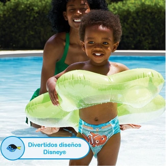 Pañal bañador desechable infantil 12-18 kg talla 5-6 paquete 19 unidades - Huggies Little Swimmers