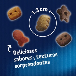 Party Mix snacks para gatos con buey pollo y salmón envase 60 g - Felix