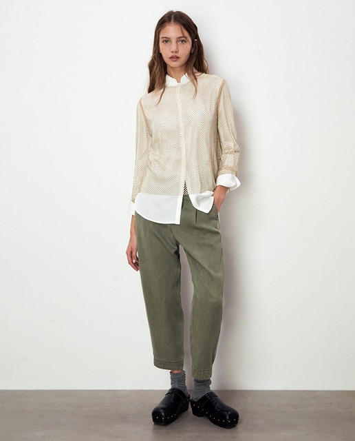 Jean baggy femme
