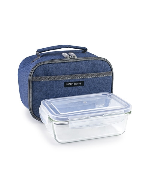 Porta alimentos lite azul
