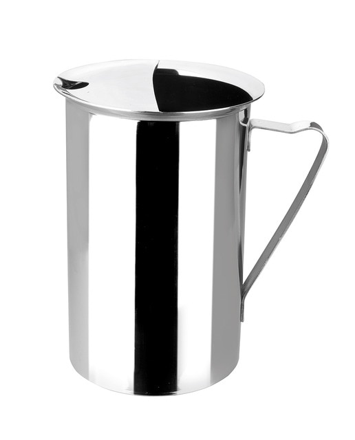Jarra recta de agua inox  2 lt.