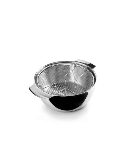 Freidora con cestillo induction 24 cm