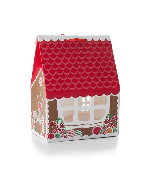 Caja para cookies-bombones casita