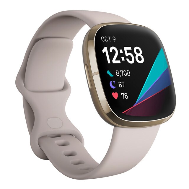 Fitbit Sense Blanc Montre connectée intelligente pour la santé