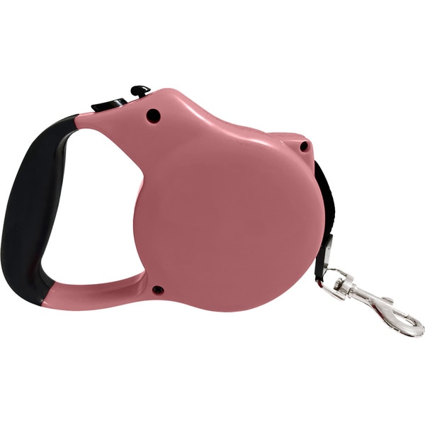 Pink extendible dog lead 5 m 1 each