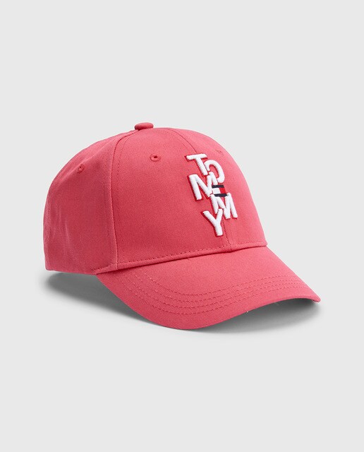 Girls' cap with embroidered logo on front