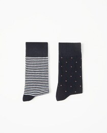 Men's pack of short printed socks
