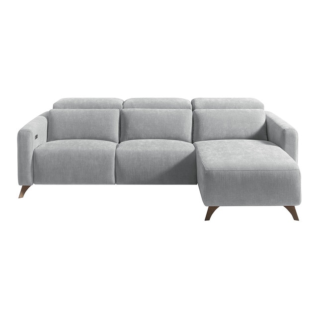 Sofá con chaiselongue derecha y 2 asientos relax eléctricos Oporto El Corte Inglés