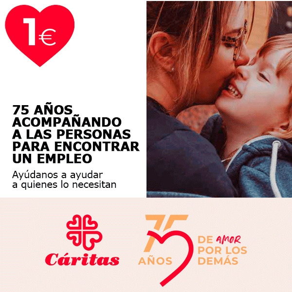 Unterstützen Sie die Bedürftigen mit 1 Euro für Caritas