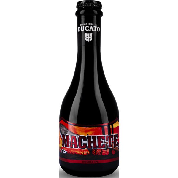 Cerveja Italiana Machete Double garrafa 33 cl
