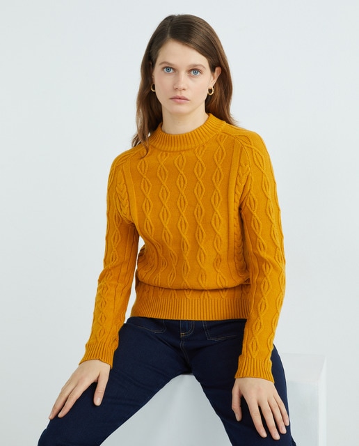 Jersey de mujer manga larga liso