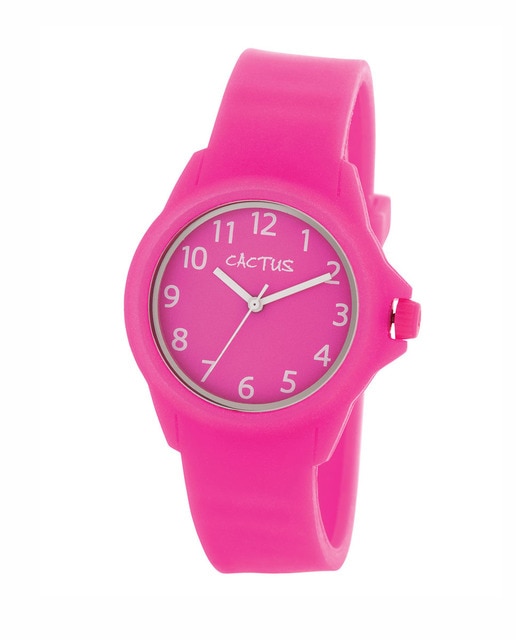 Reloj infantil cactus