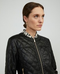 Blouson matelassé femme