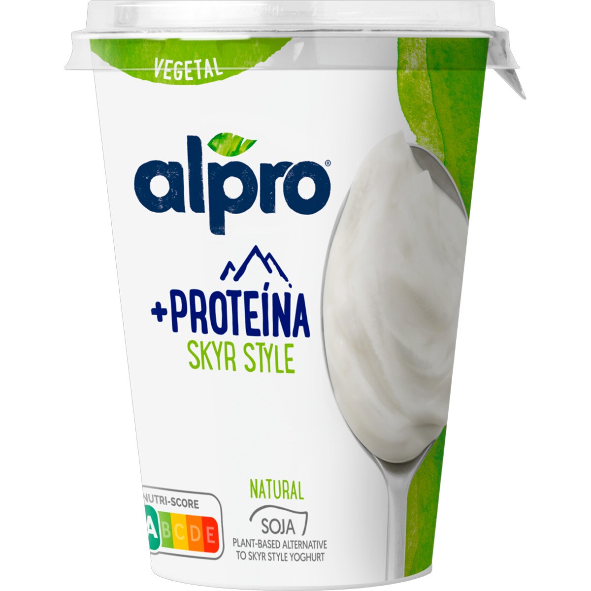 Skyr Soja Natural Vegan embalagem 400 g · Alpro · Supermercado El Corte Inglés El Corte Inglés