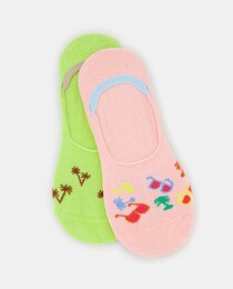Lot de deux paires de protège-pieds
