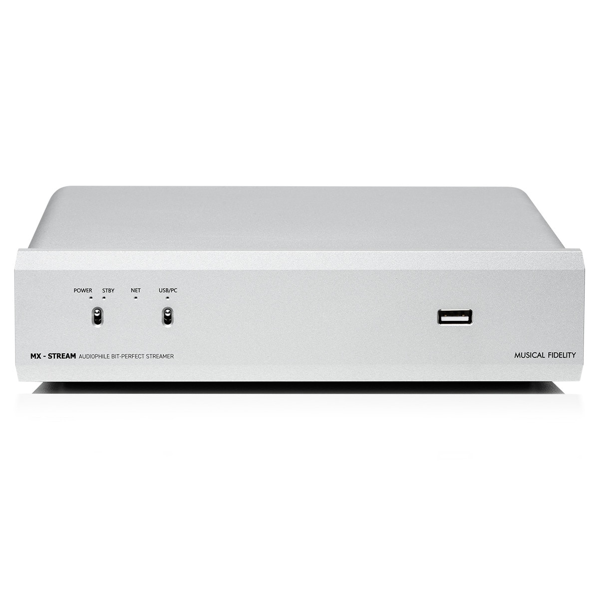 Musical Fidelity - Reproductor en red Musical Fidelity MX Streamer plata.