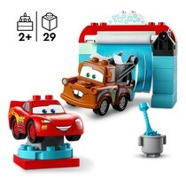 Jouet éducatif avec voitures à construire La station de lavage avec Flash McQueen et Martin DUPLO Disney et Pixar Cars