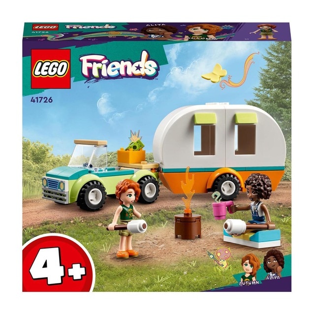 Coche de Juguete y Caravana para Construir Excursión de Vacaciones LEGO Friends