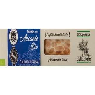 Delicatalia Torrão de Alicante Bio embalagem 165 g