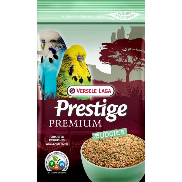 Mistura para Periquito Prestige Premium Budgies embalagem 800 g