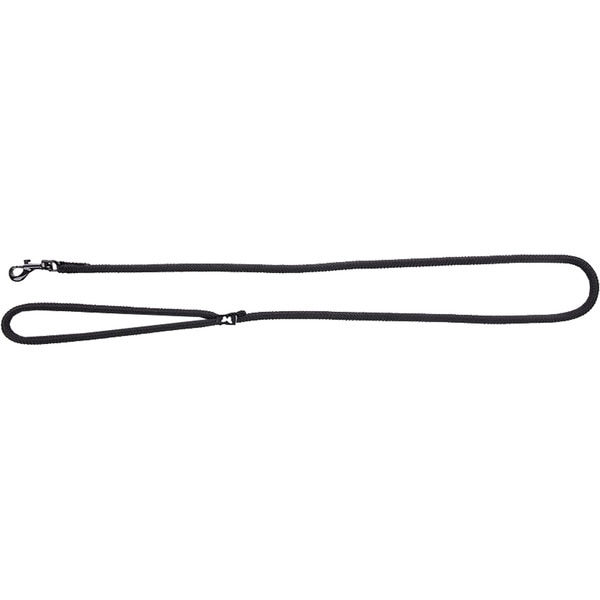 round black nylon dog lead measures 9 mm x 1.2 m 1 each