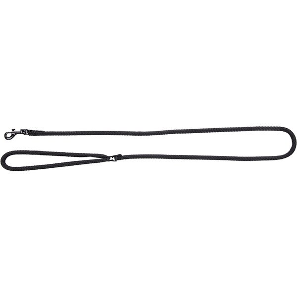 round black nylon dog lead measures 1.3 cm x 1 m 1 each
