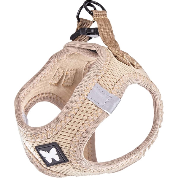 Beige best sale dog harness