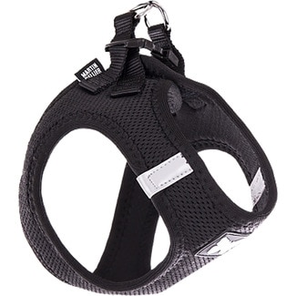 MARTIN SELLIER black dog harness size M for mini breed dogs 1 each