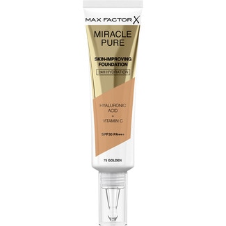 MAX FACTOR Miracle Pure foundation SPF-30 shade 75 Golden