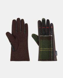 Gift set with scarf and gloves