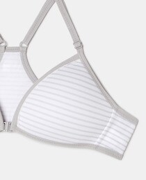 Soutien-gorge fille à imprimé rayé