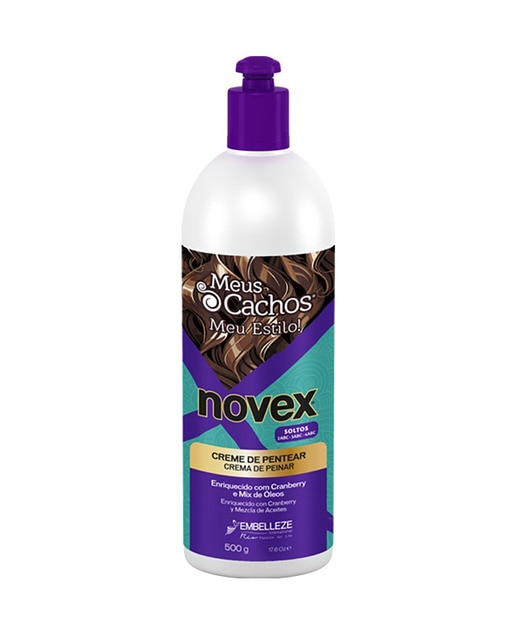Crema para cabello con rizos