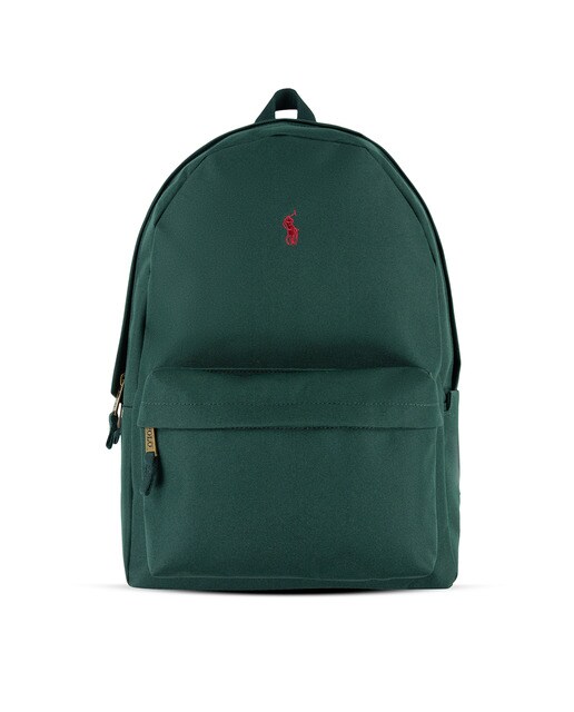 Boys' backpack with front brand design