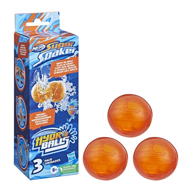 Juego de lanzar bolas de agua Nerf super soaker Hydro Balls