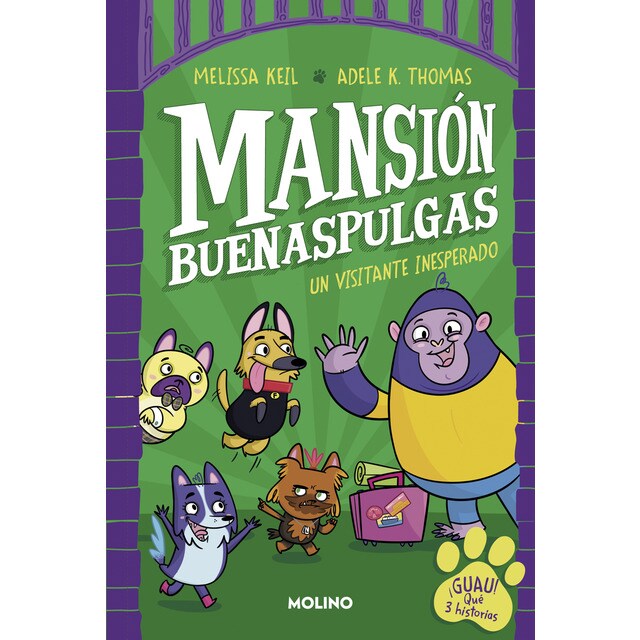 Mansión Buenaspulgas 1 - Un visitante inesperado (Tapa dura)