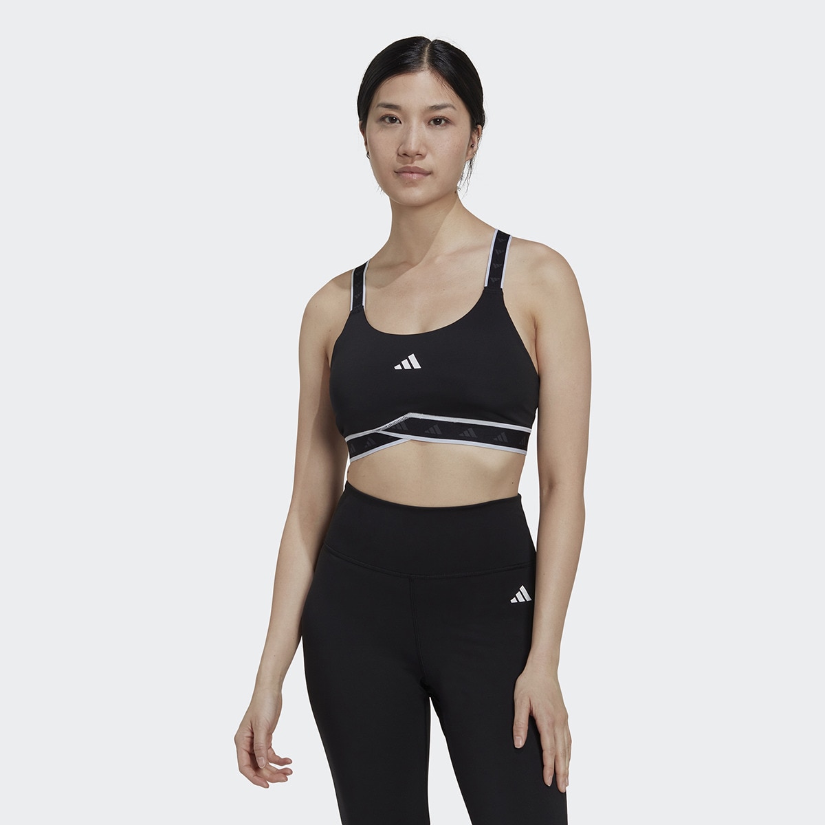 Top de Mulher Powerimpact Training Techfit Preto-1