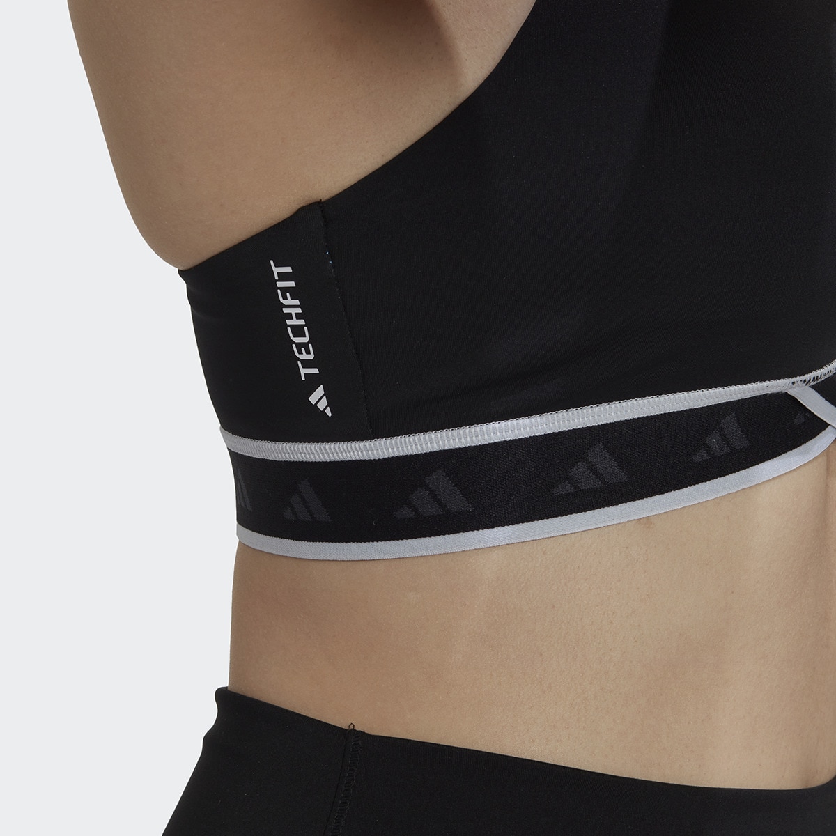 Top de Mulher Powerimpact Training Techfit Preto-4