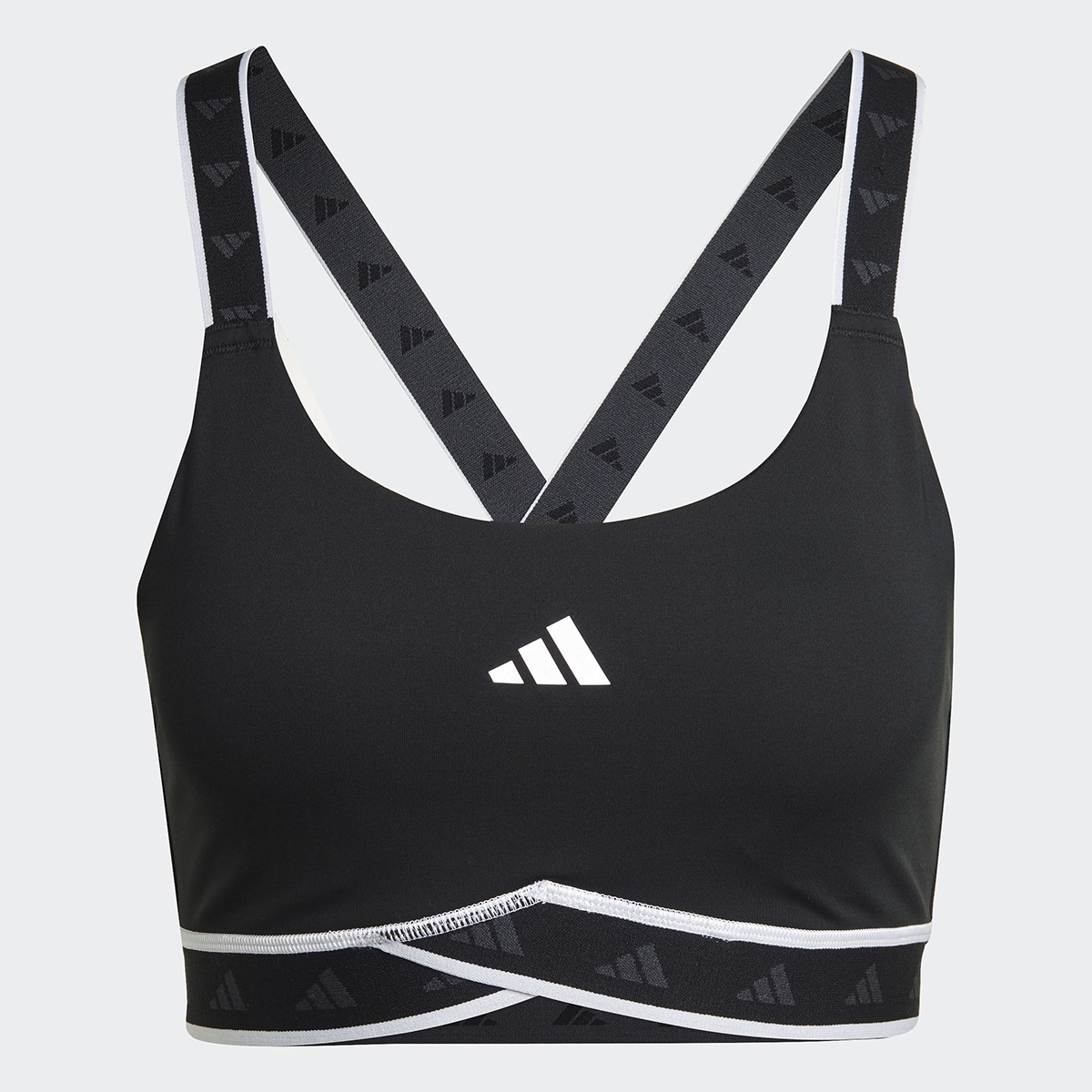 Top de Mulher Powerimpact Training Techfit Preto-5