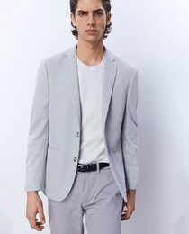 Jersey blazer