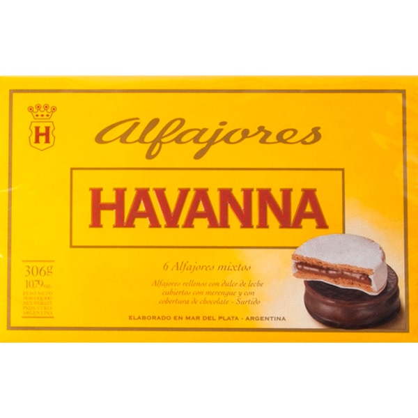 Alfajores Mistos embalagem 306 g
