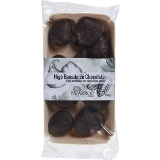 Paiarrop Figo Banhado em Chocolate Preto embalagem 150 g
