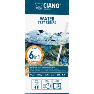 Ciano Water Tests Strips embalagem 1 unidade