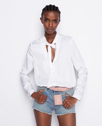 Chemise best sale femme noeud