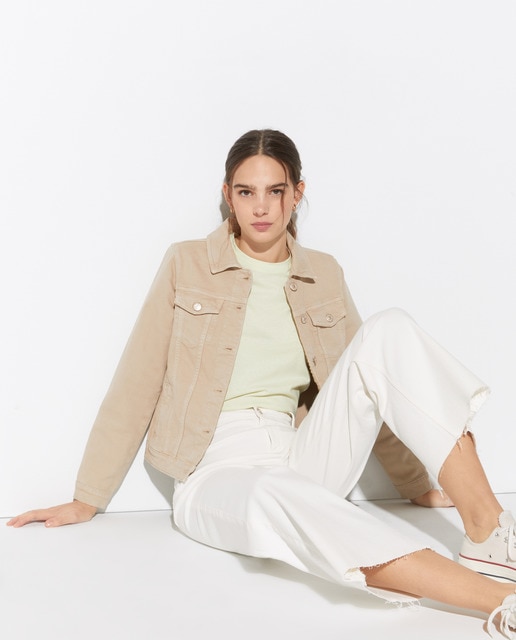 Blouson en jean femme