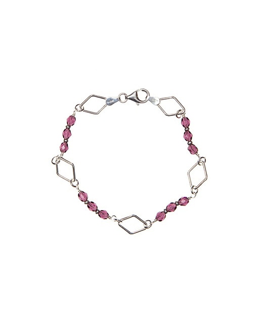 Pulsera Rombo Amatista