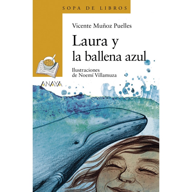 Laura y la ballena azul (Tapa blanda con solapas)