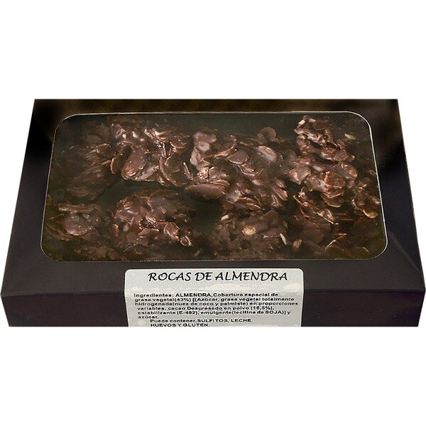 LA ANTIGUA DE LEON rocas de almendra con chocolate estuche 130 g
