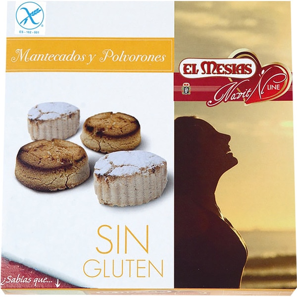 Navital Line mantecado crumble and polvoron cakes bag 350 g