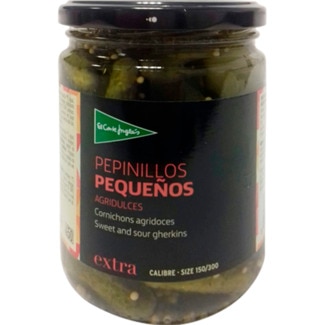El Corte Inglés Pepinos Pequenos Agridoce embalagem 225 g