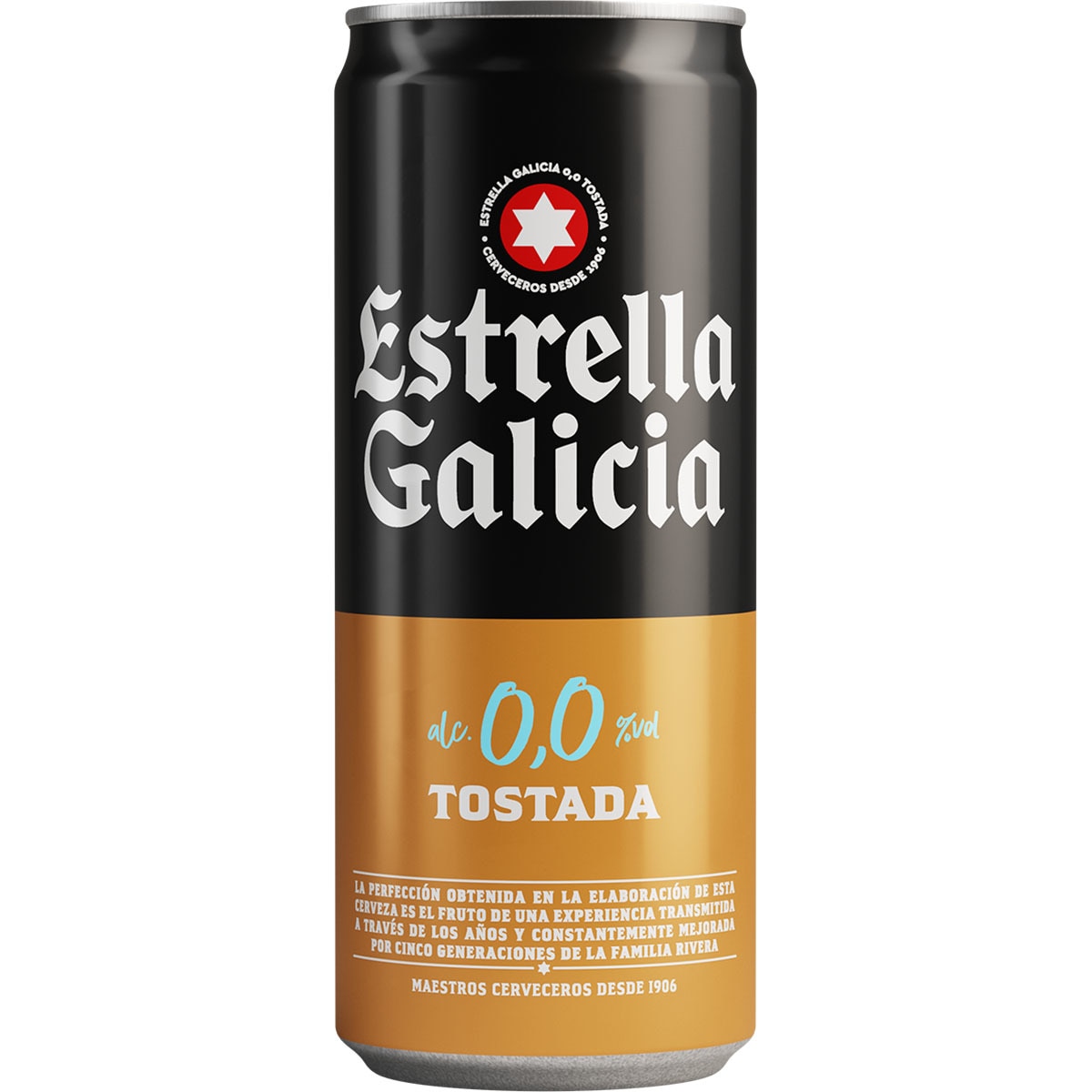 Comprar Cerveza Tostada Sin Alcohol Lata Cl Estrella Galicia